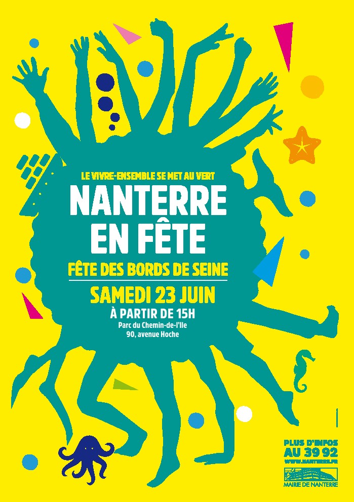 AFFICHE NANTERRE EN FETE