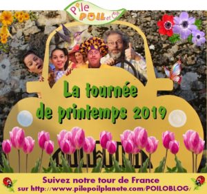 tournée printemps avril 2019