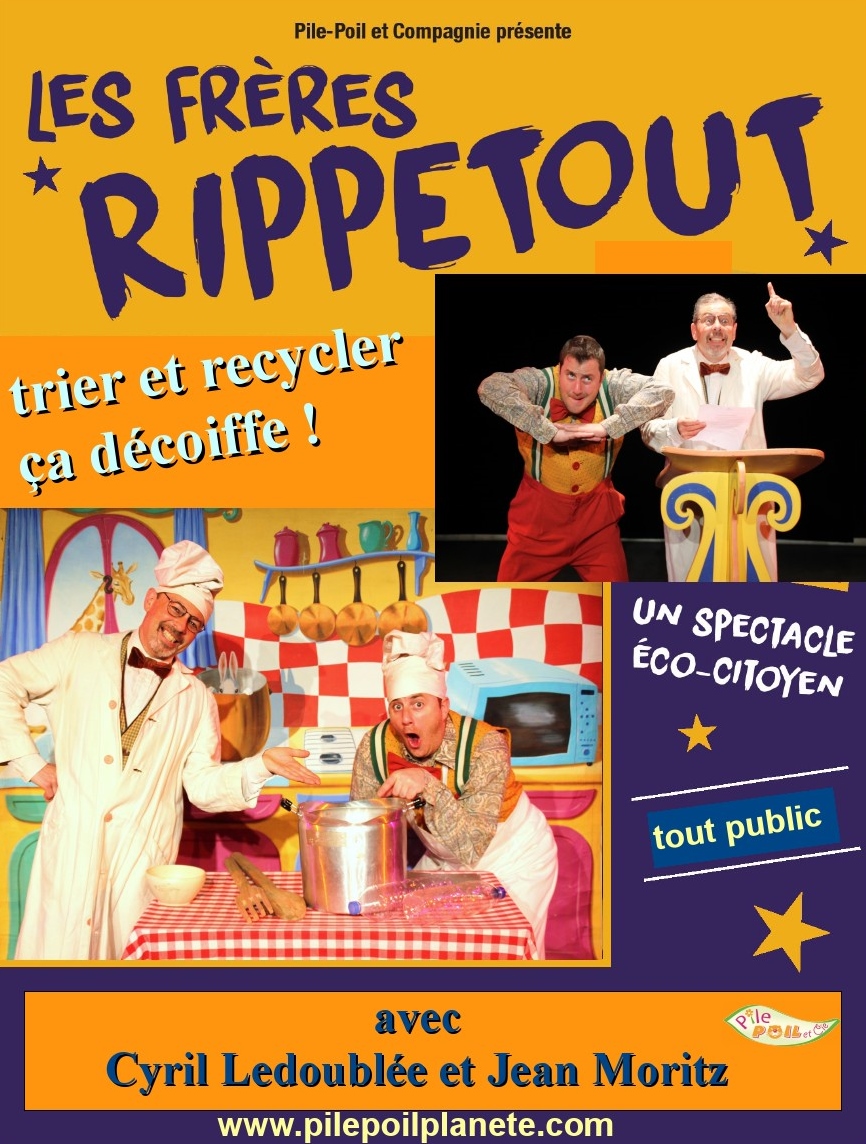 affiche rippetout Gaston et ferdi